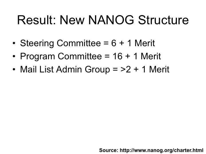 New NANOG Structure